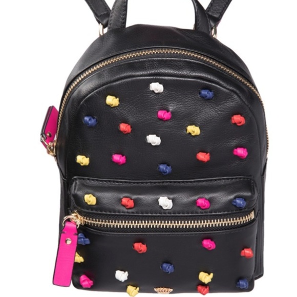 Juicy Couture Knotted Mini Leather Backpack NWT main image 5